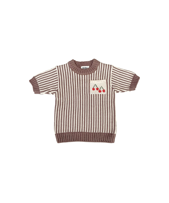 Shopping Tee - Mocha  - Organic Cotton &amp; Cashmere
