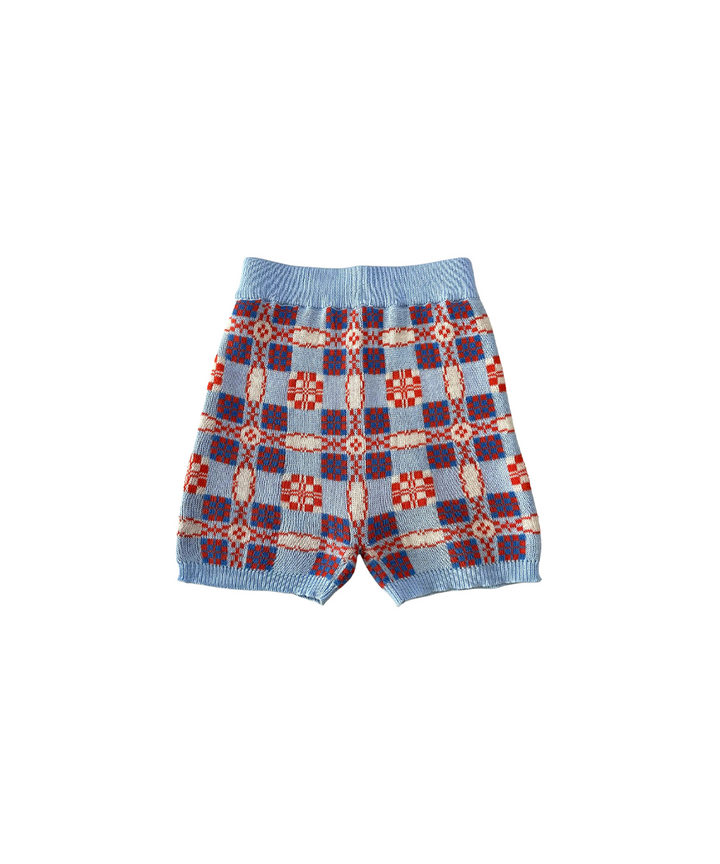 Picnic Shorts - Cornflower  - Organic Cotton