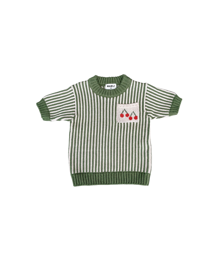 Shopping Tee - Sage  - Organic Cotton &amp; Cashmere
