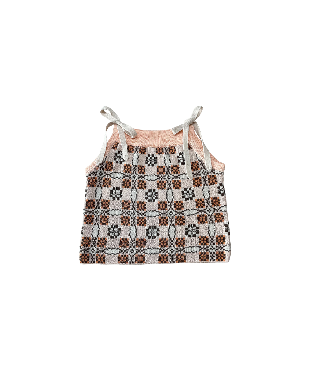 Picnic Vest - Blush  - Organic Cotton