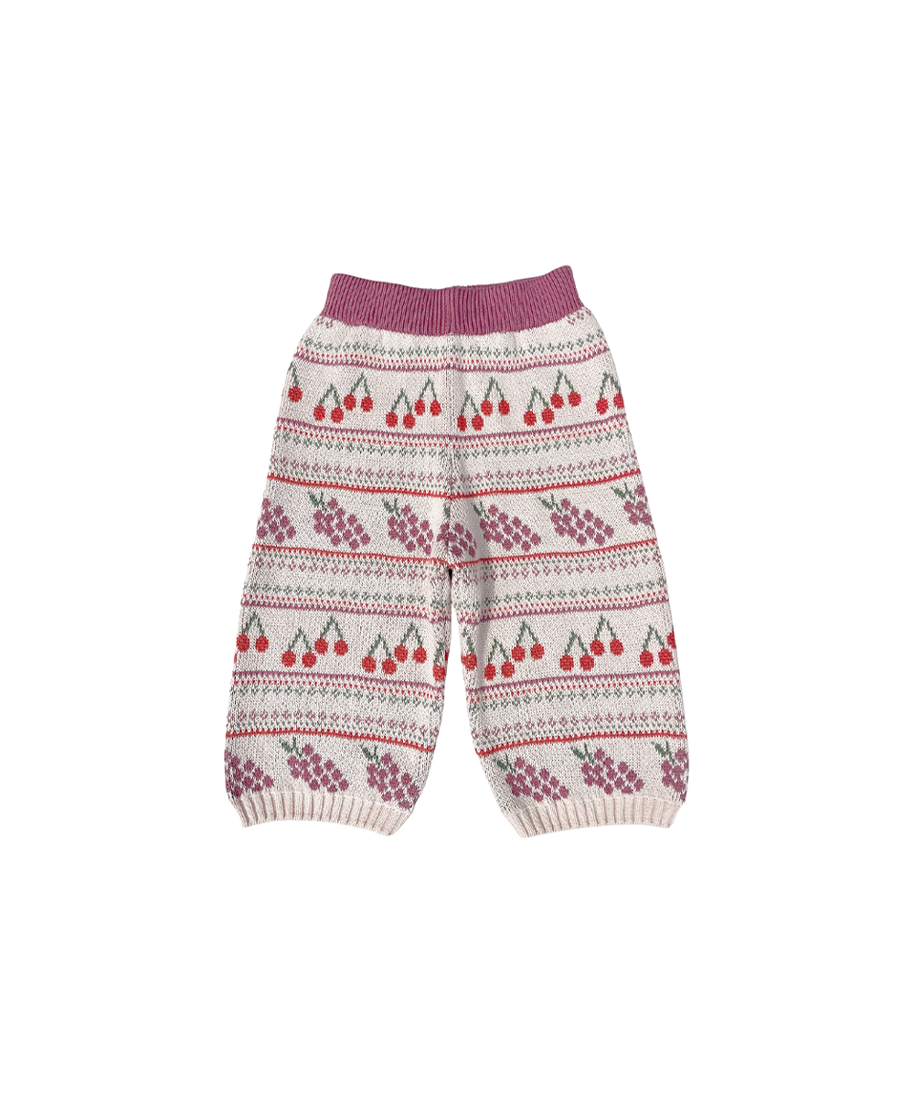 Mio Pants - Pearl  - Organic Cotton &amp; Cashmere