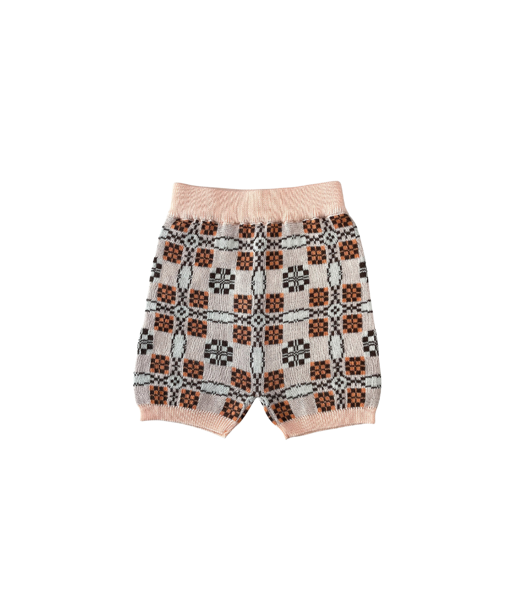 Picnic Shorts - Blush  - Organic Cotton
