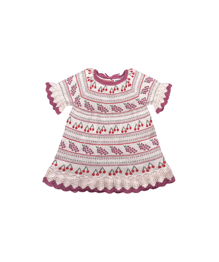 Mio Dress - Pearl  - Organic Cotton &amp; Cashmere