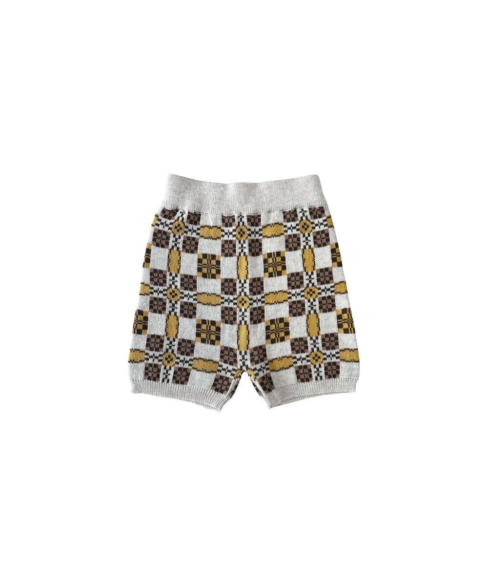 Picnic Shorts - Latte  - Organic Cotton
