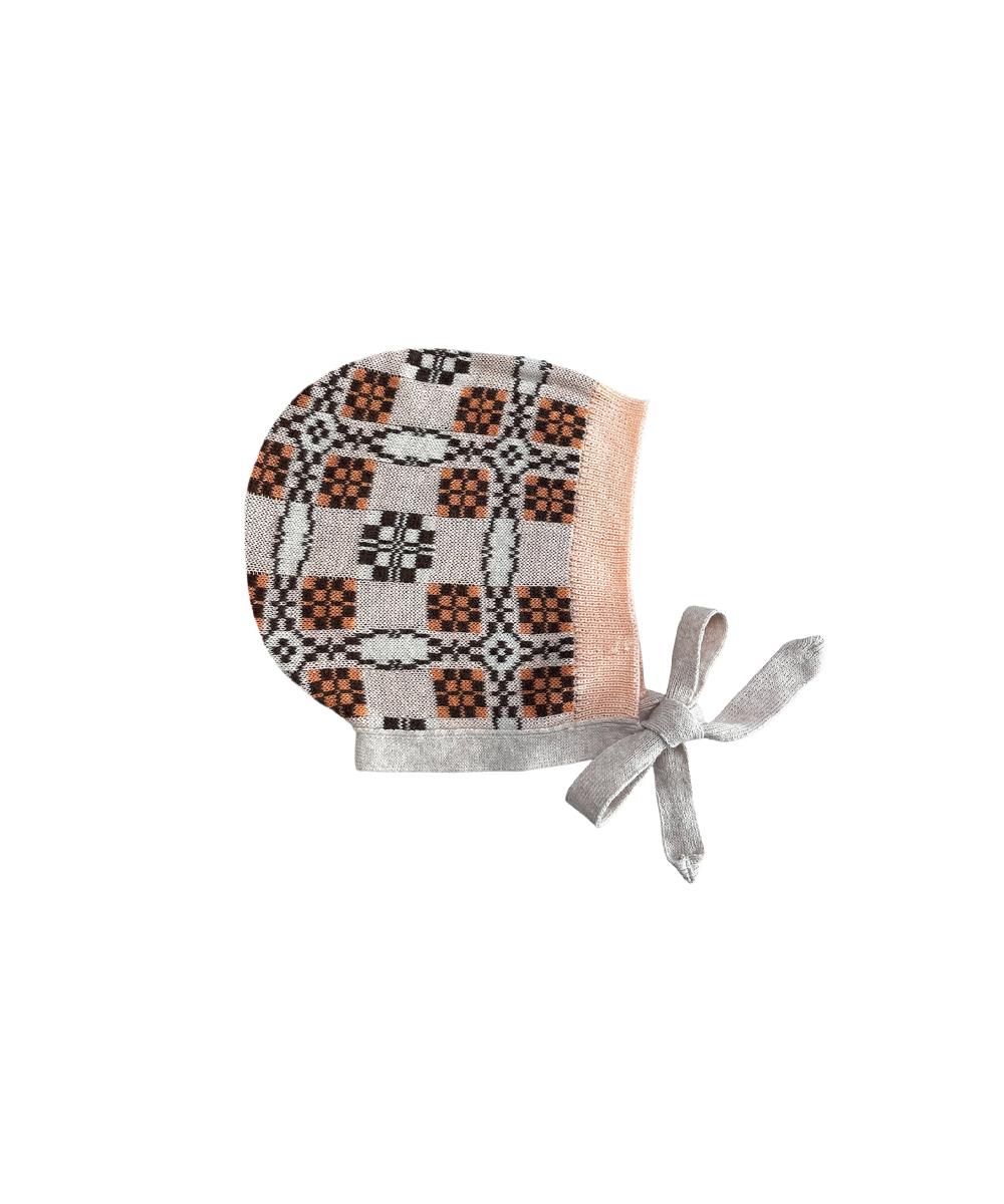 Picnic Bonnet - Blush  - Organic Cotton
