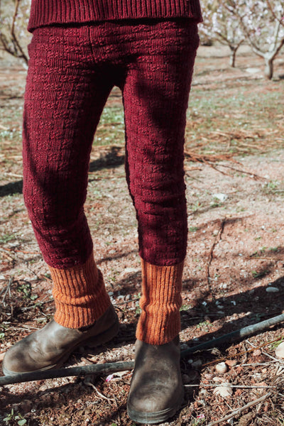 Takenoko Skinny Legs - Berry / Amber