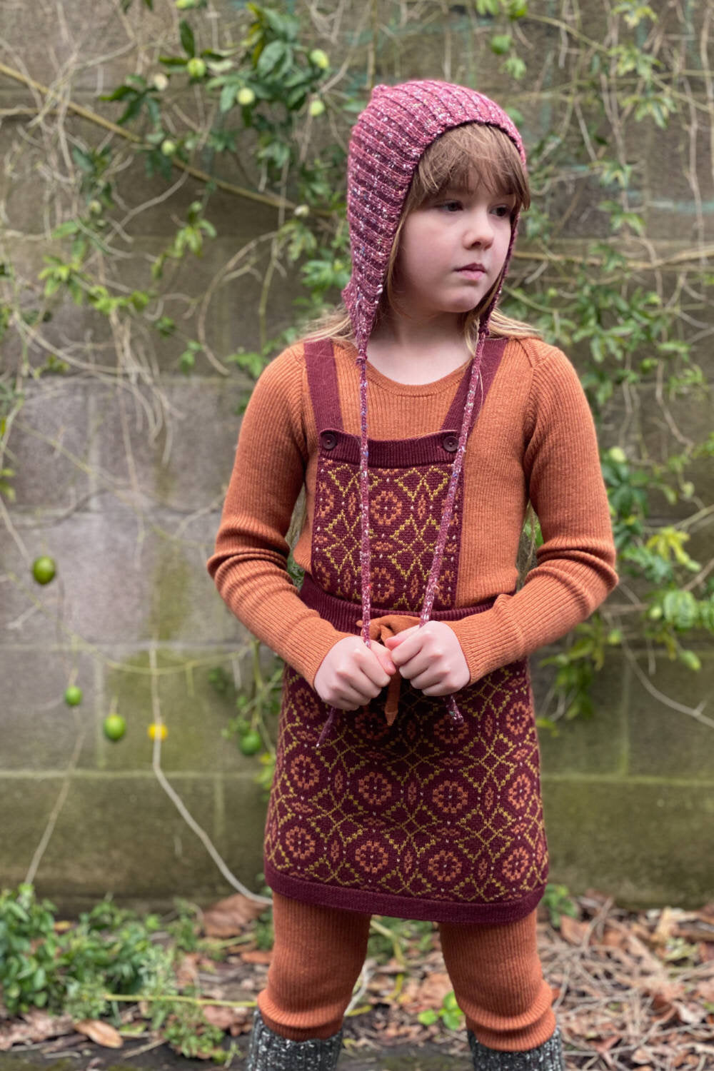 Brecon Pinafore - Berry