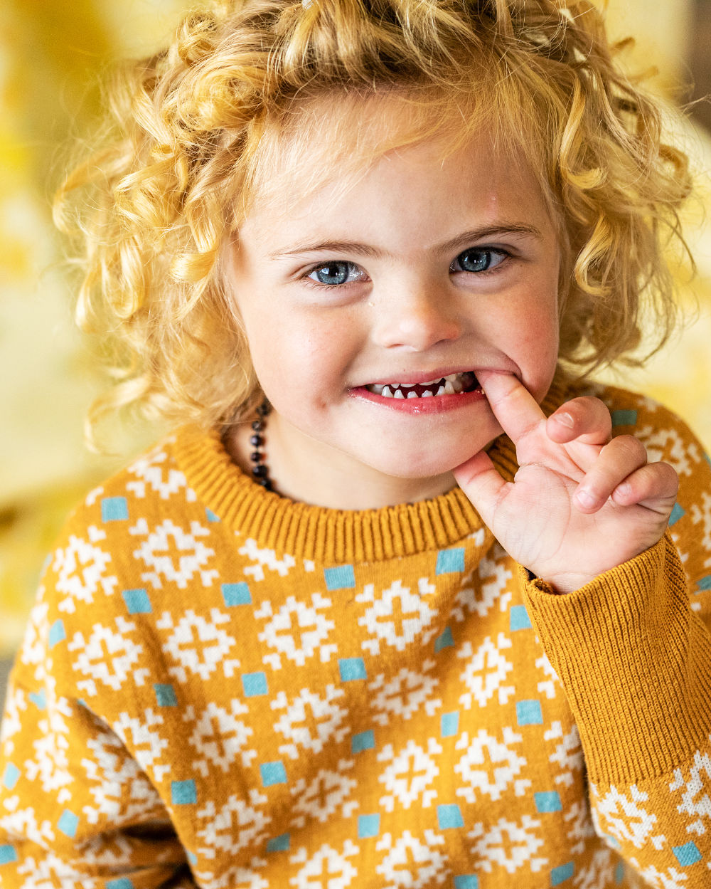 Ffion Cardigan Marigold - Child