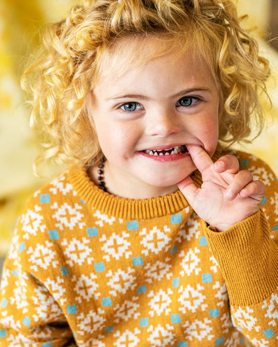 Ffion Cardigan Marigold - Child