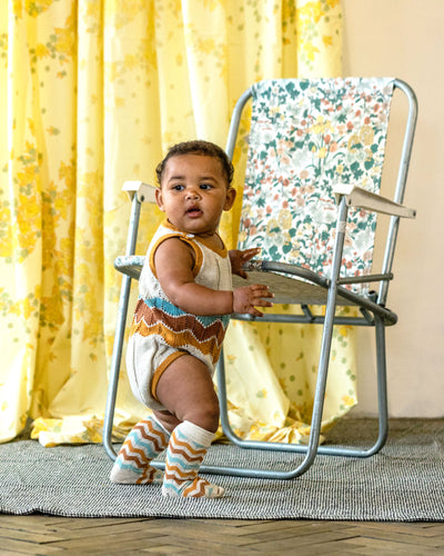 Igam Ogam Romper Sand/Mutli - Baby