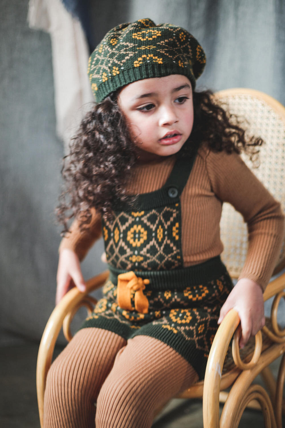 Brecon Pinafore - Juniper