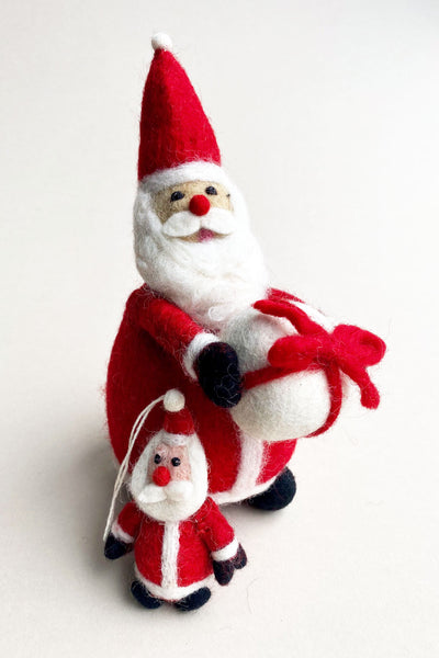 Amica Felt Mini Santa Decoration