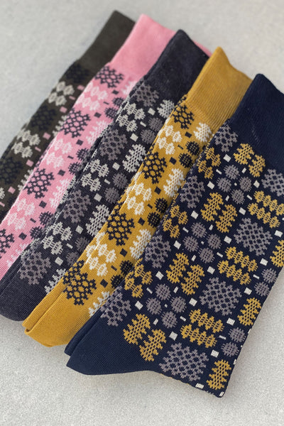Carthen Socks - Ink