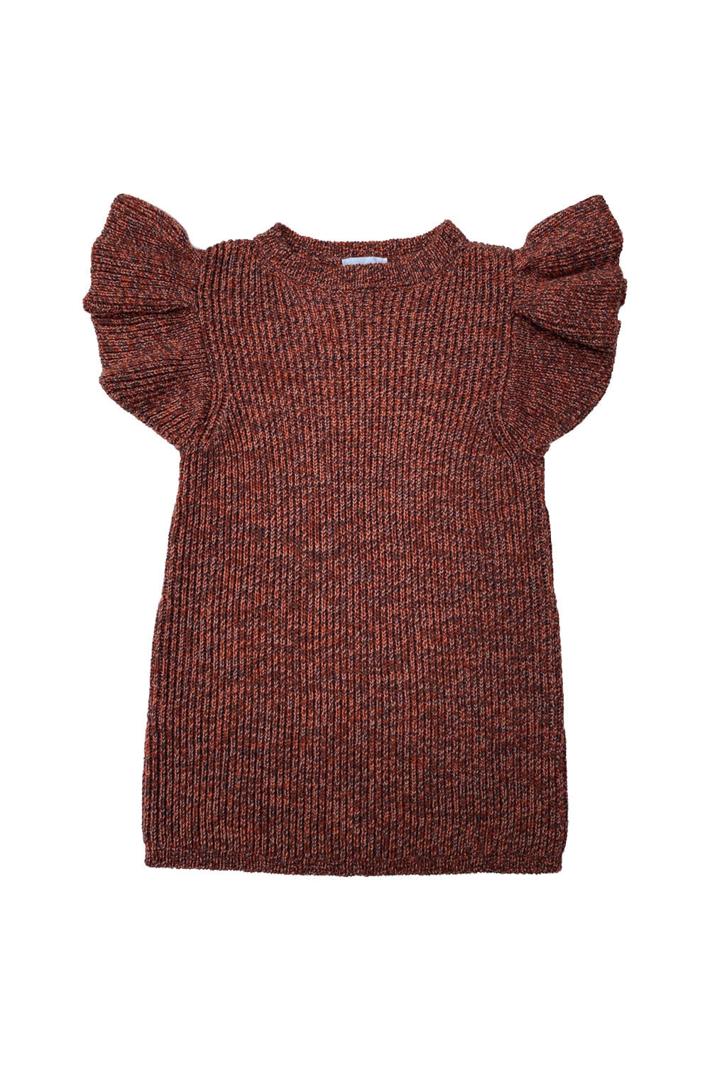 Olwen Dress - Brick / Rosewood / Cocoa Twist