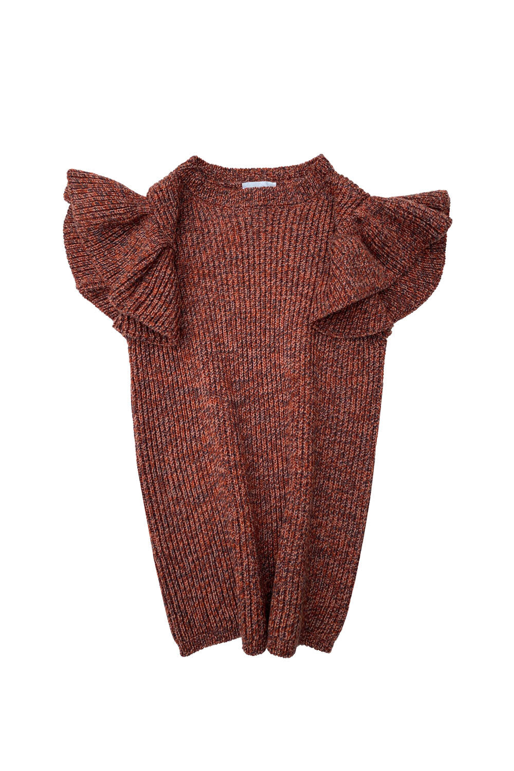 Olwen Dress - Brick / Rosewood / Cocoa Twist