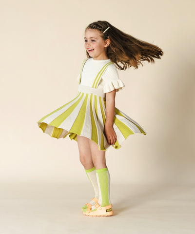 Circus Knee High Socks Apple - Child