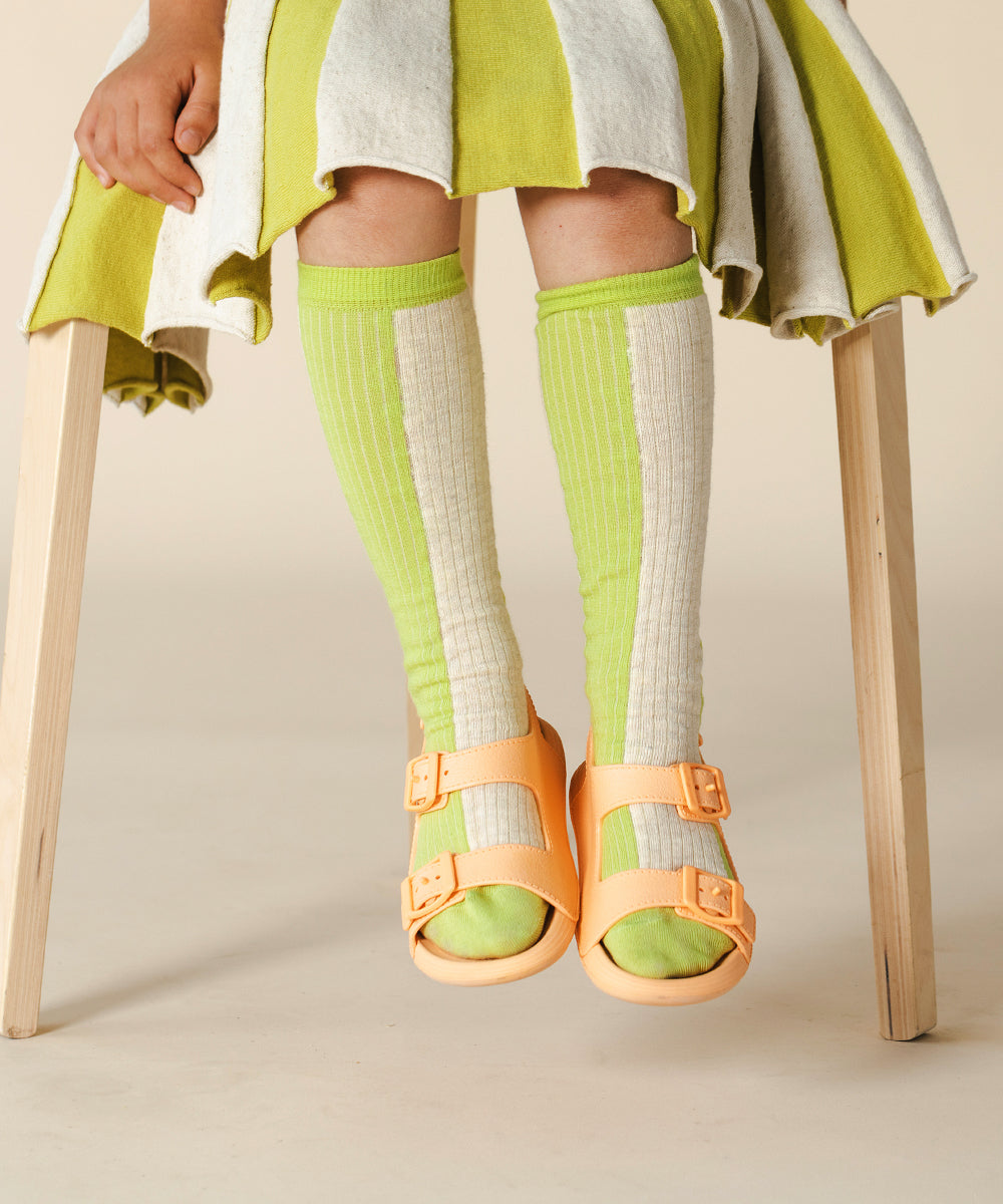 Circus Knee High Socks Apple - Child