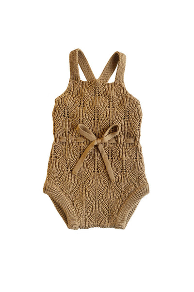 Hyfryd Romper - Peanut