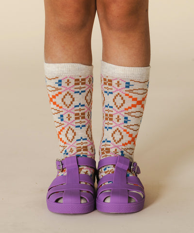 Meillion Short Socks Sand - Child