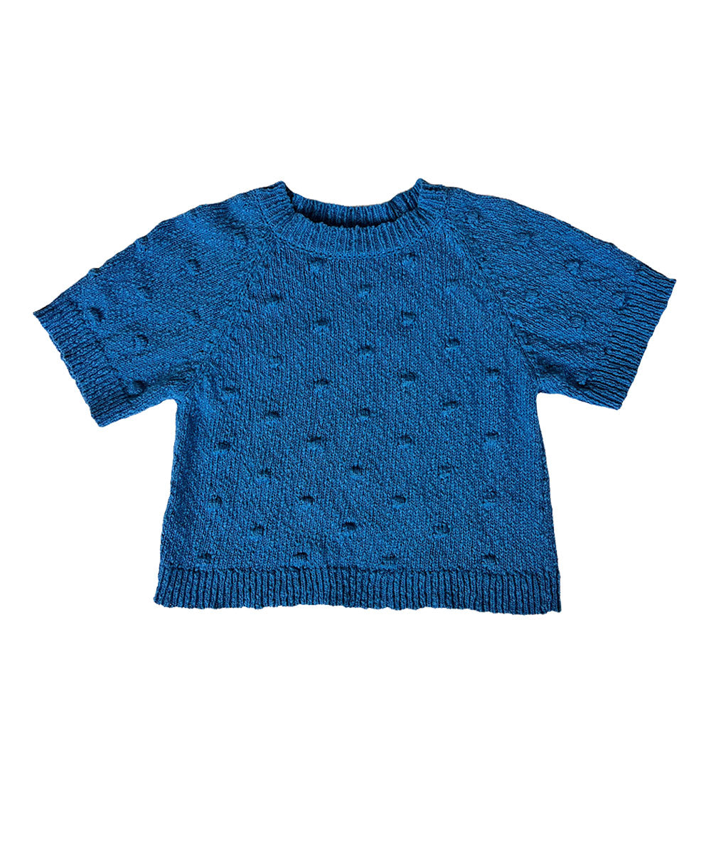 Lyra Tee Cobalt Blue - Baby