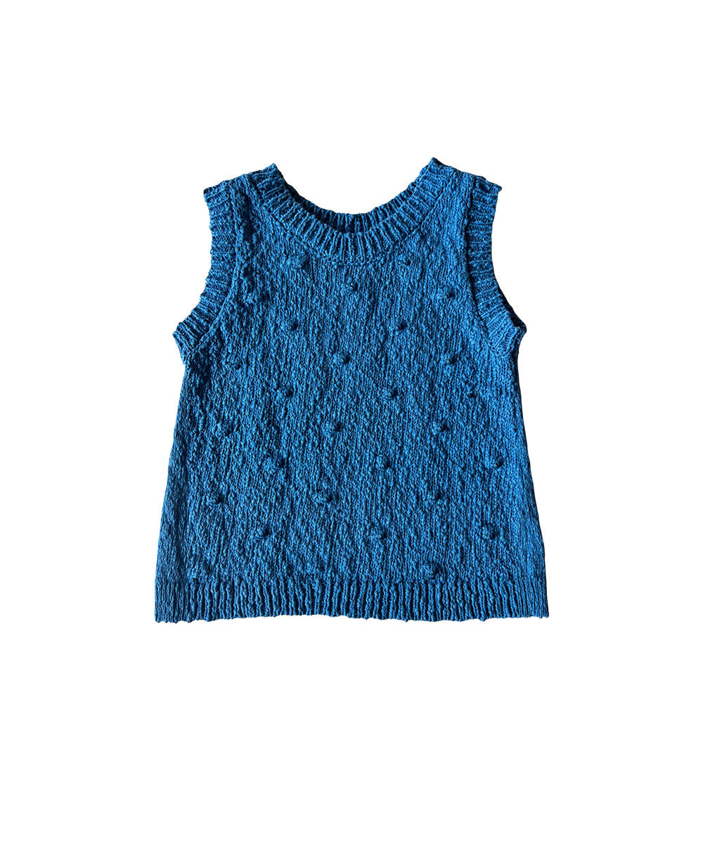 Lyra Vest Cobalt Blue - Baby