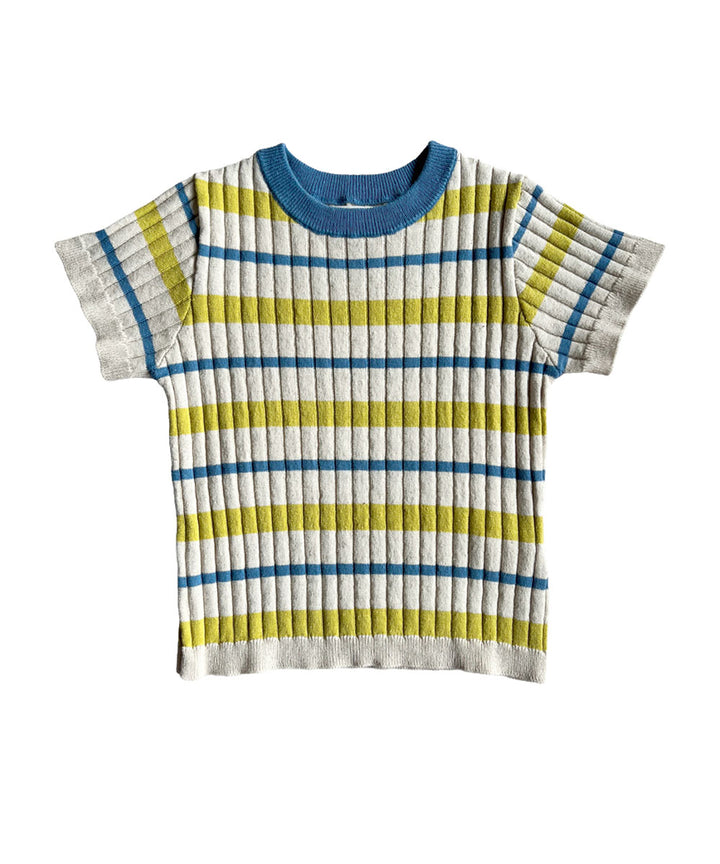 Tenby Tee Apple Stripe