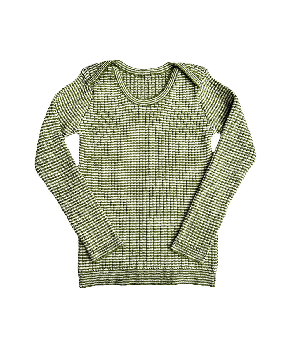 Spring Skinny Rib Olive Haze - Baby