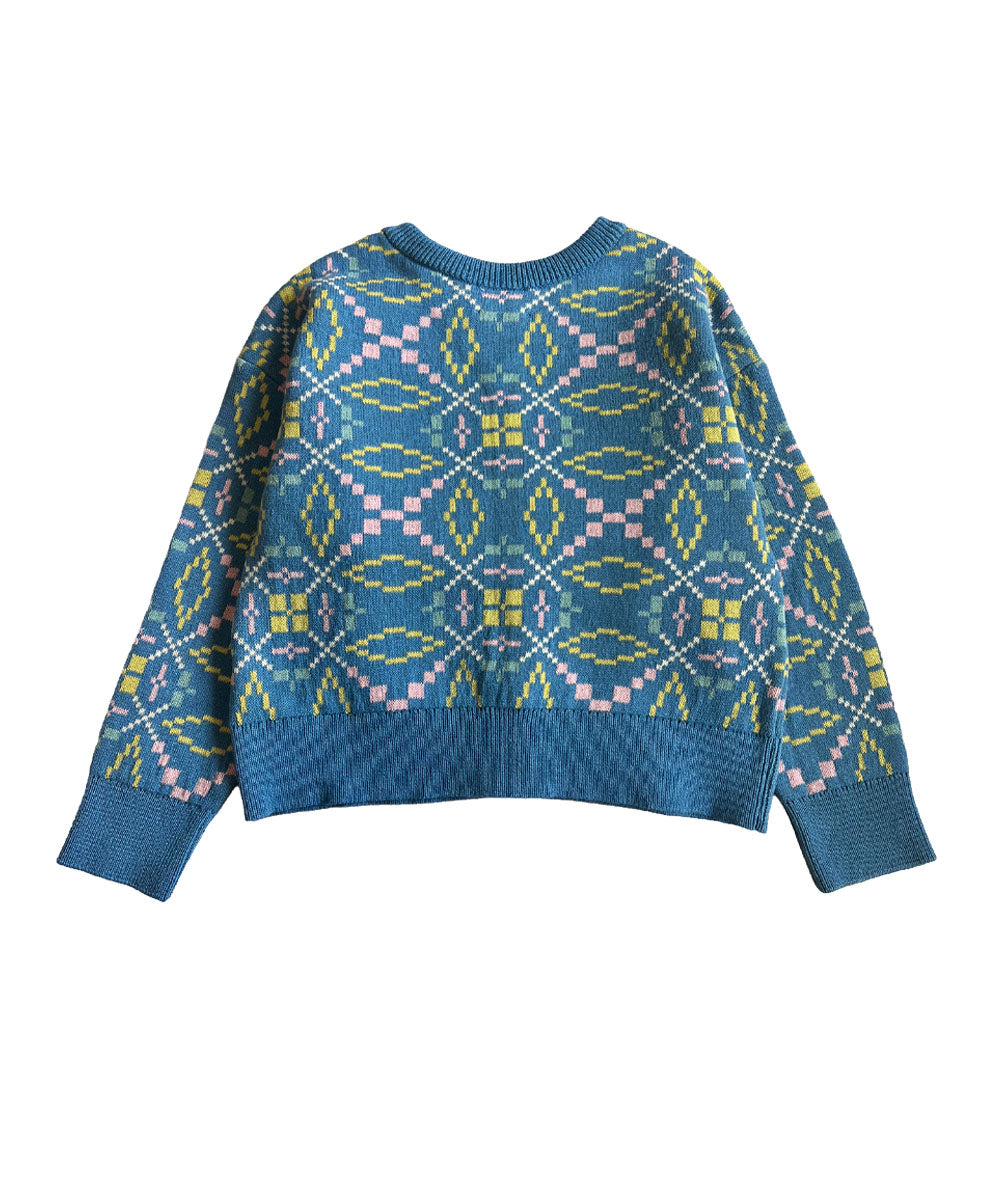 Meillion Cardigan Cobalt Blue - Child