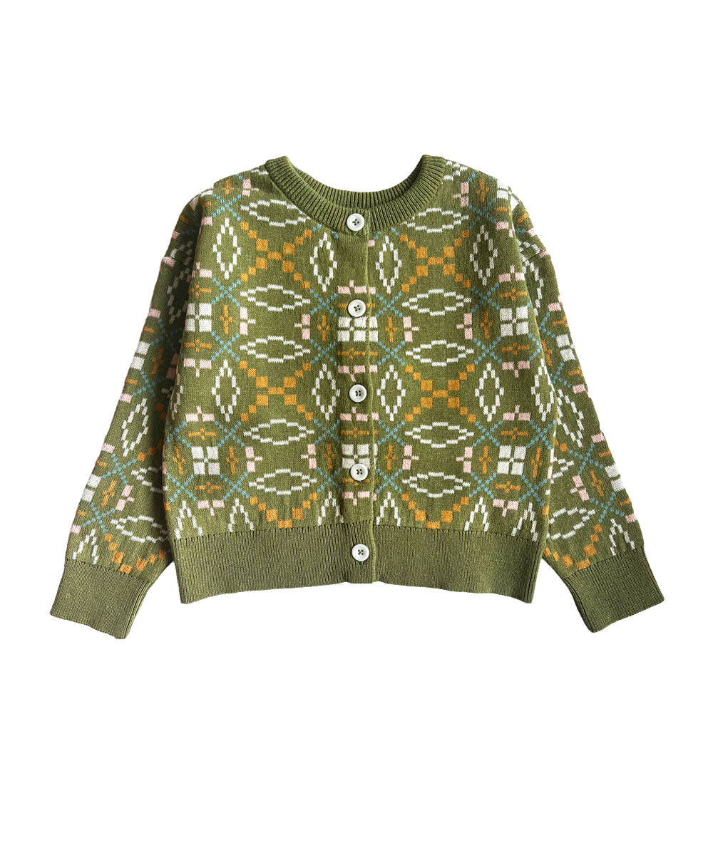 Meillion Cardigan Olive - Child