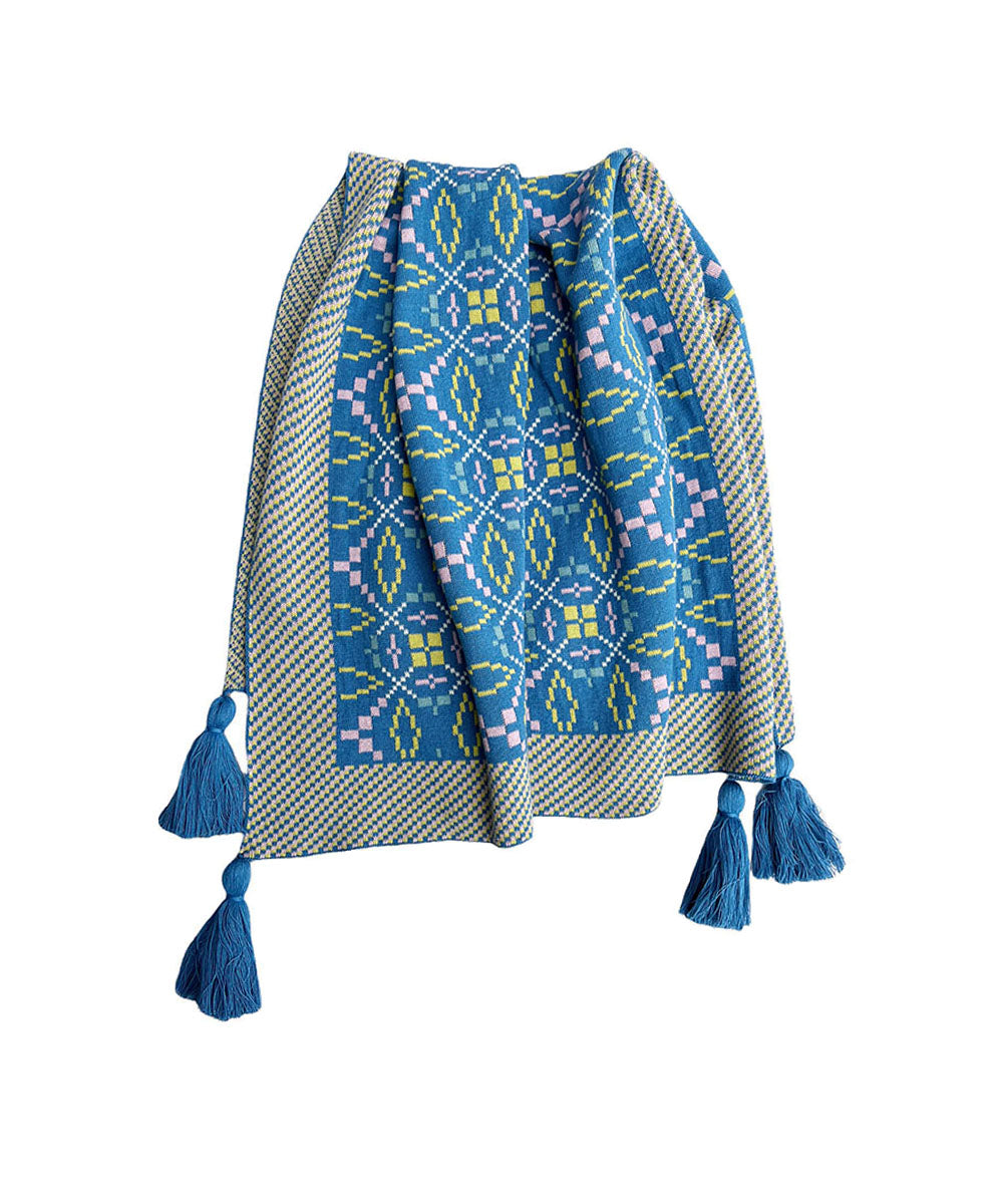 Meillion Blanket Cobalt Blue
