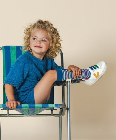 Lyra Tee Cobalt Blue - Child