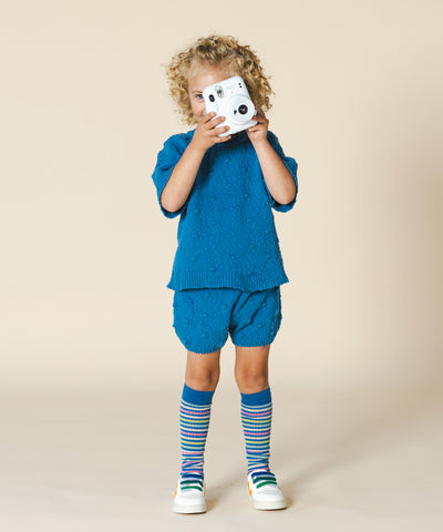 Lyra Tee Cobalt Blue - Child