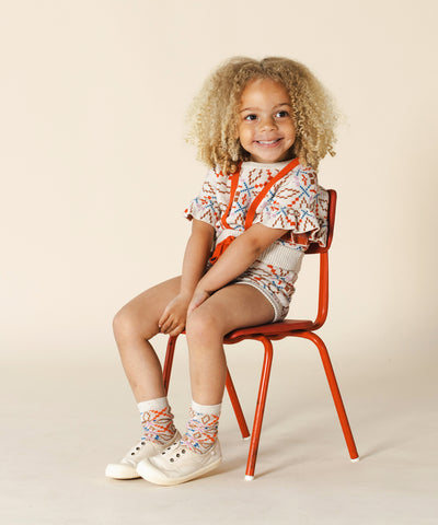 Meillion Short Socks Sand - Child