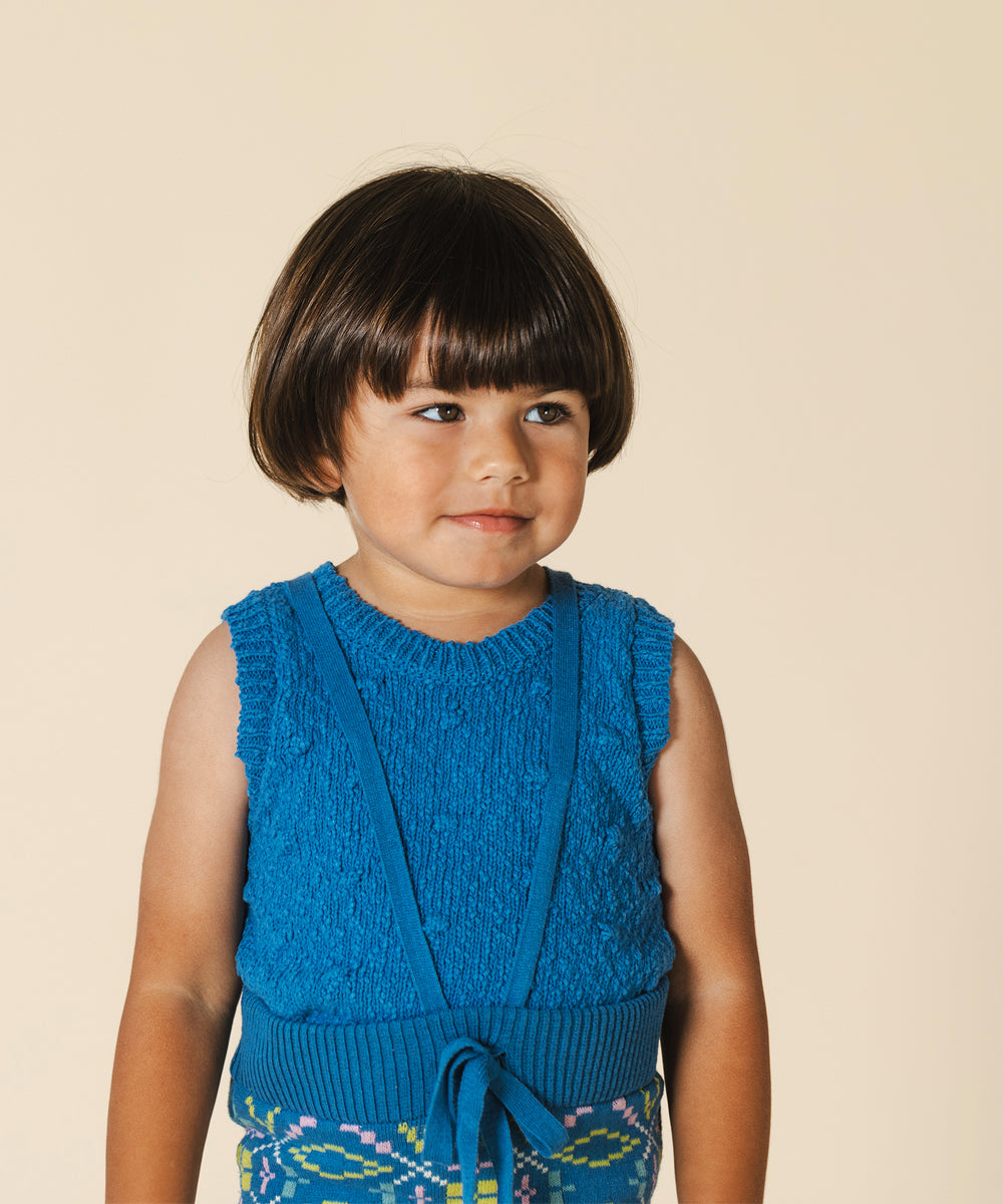 Lyra Vest Cobalt Blue - Baby