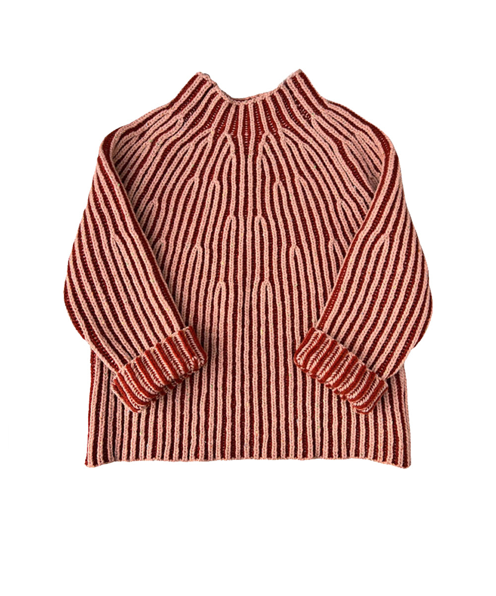 Afon Pullover - Mallow/Paprika - Baby