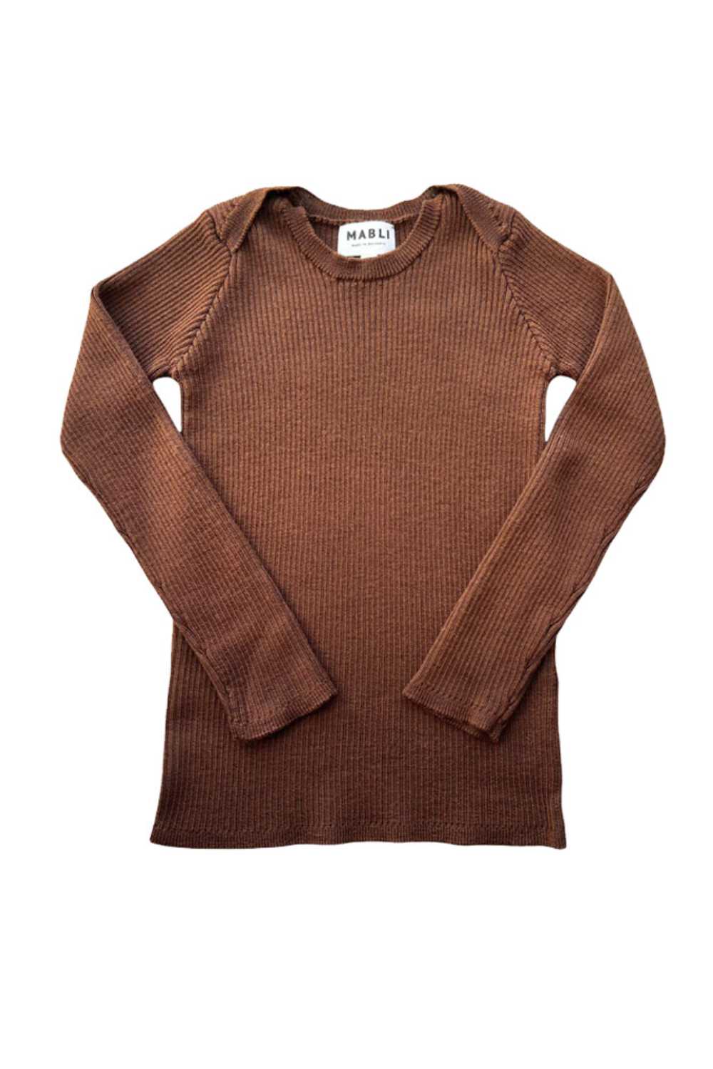 Sylfaen Skinny Rib - 70's Brown - Child