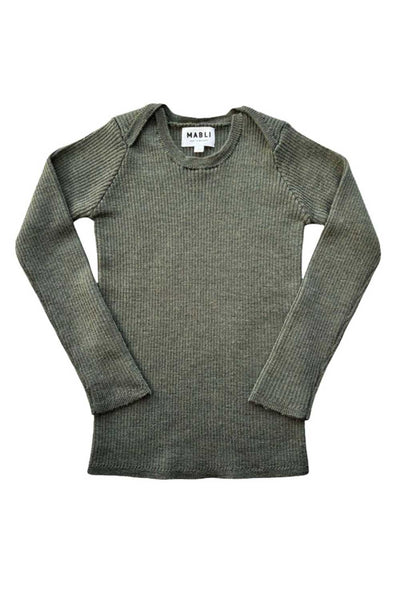 Sylfaen Skinny Rib - Khaki - Baby