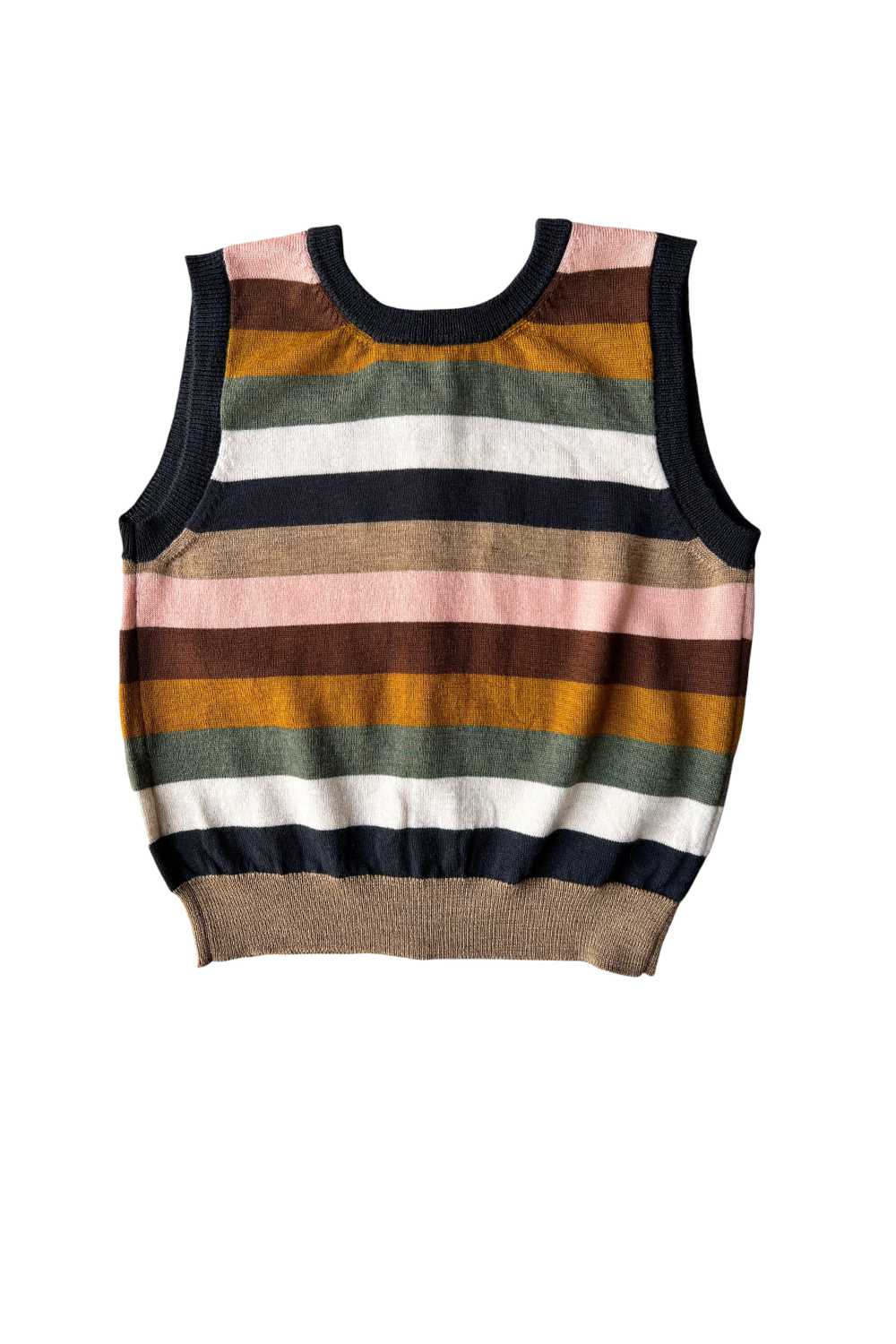Enfys Reversible Vest - Enfys Stripe