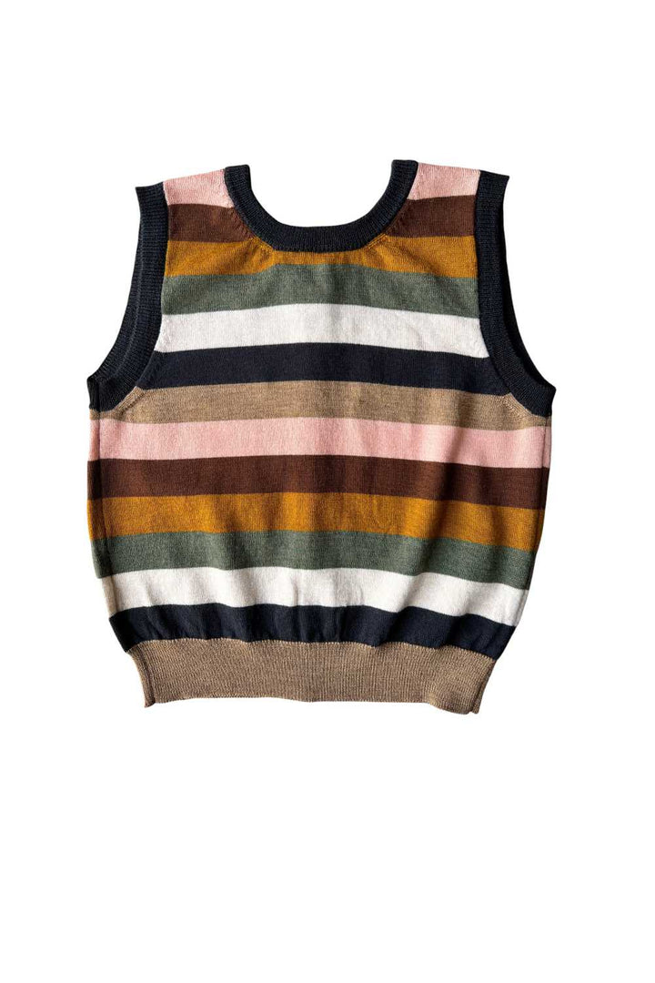 Enfys Reversible Vest - Enfys Stripe