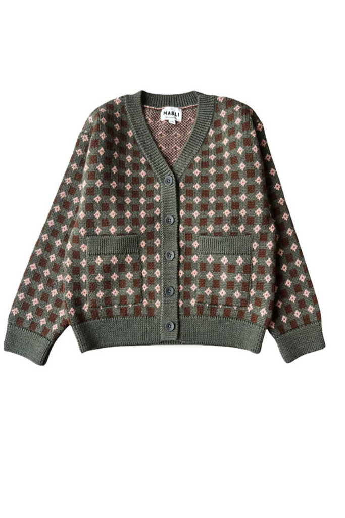 Castell Cardigan - Khaki - Child