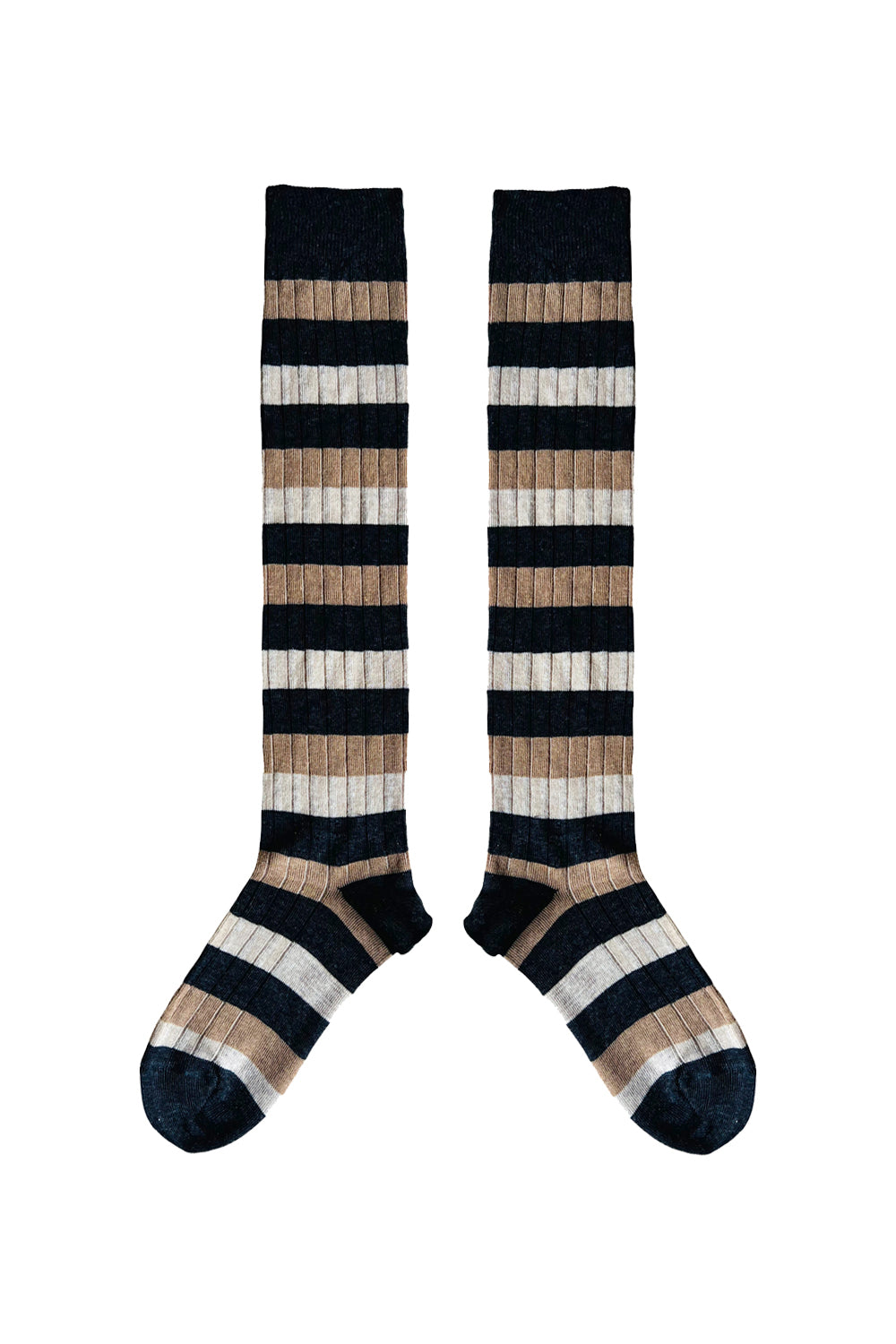 Enfys Long Socks - Ink Stripe - Child