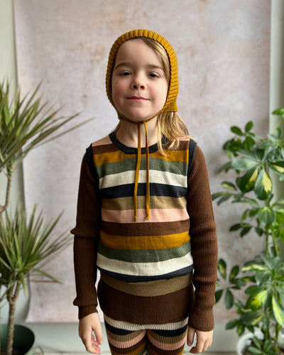 Enfys Reversible Vest - Enfys Stripe - Child