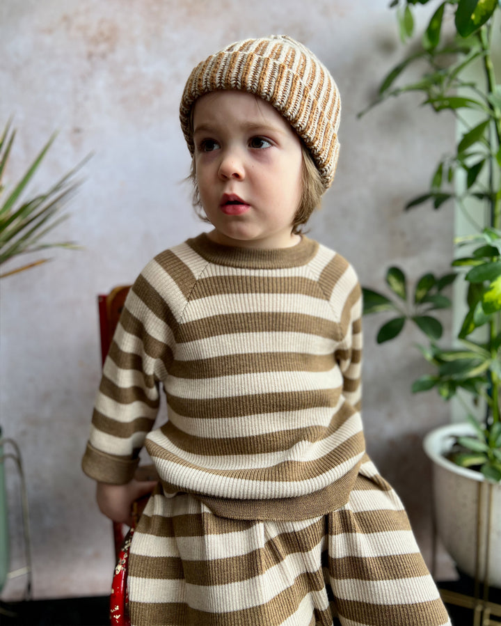 Lolfa Pullover - Pecan / Almond