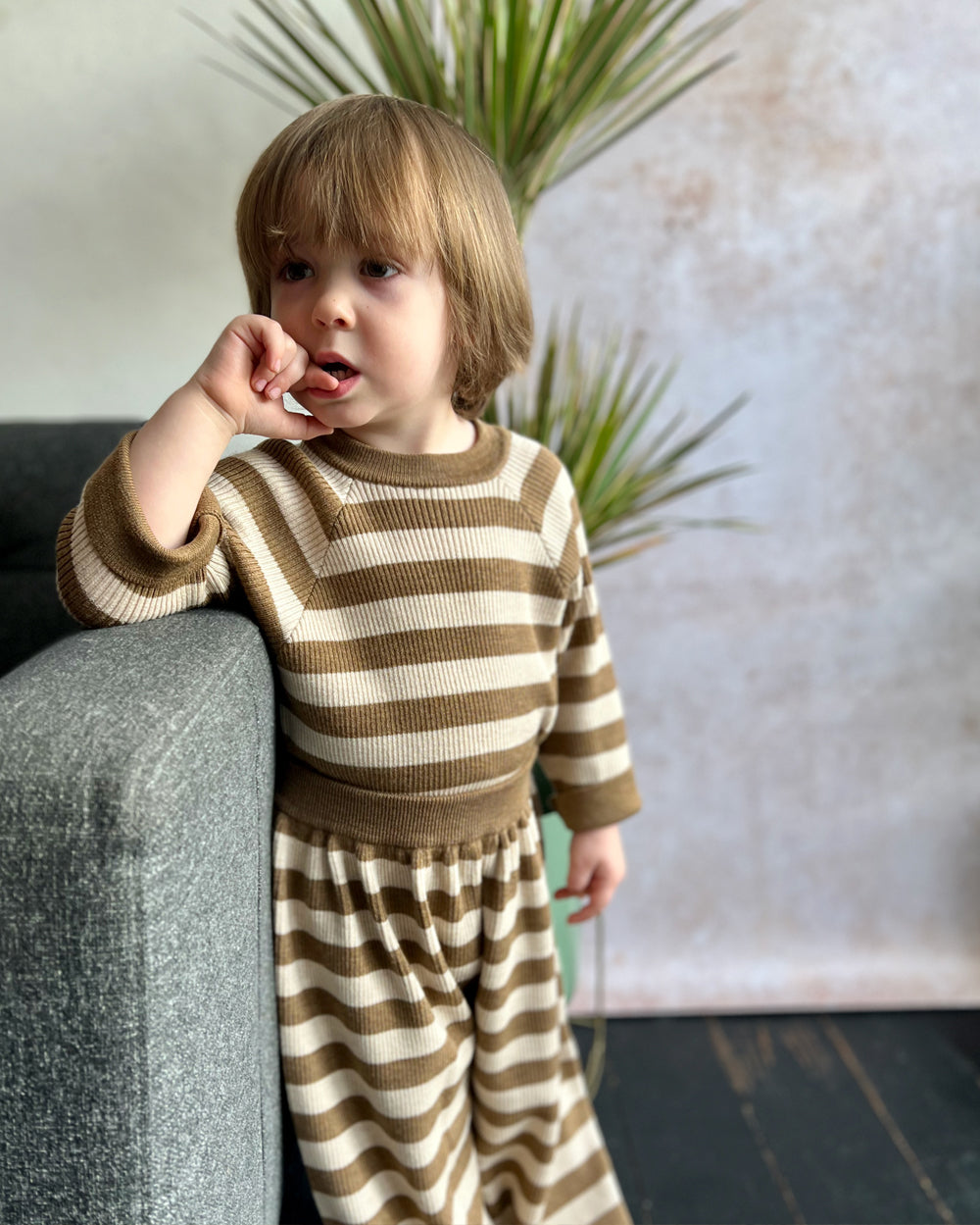 Lolfa Pullover - Pecan / Almond