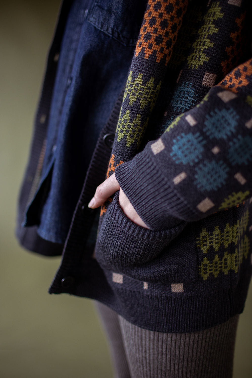 Carthen Cardigan - Anthracite