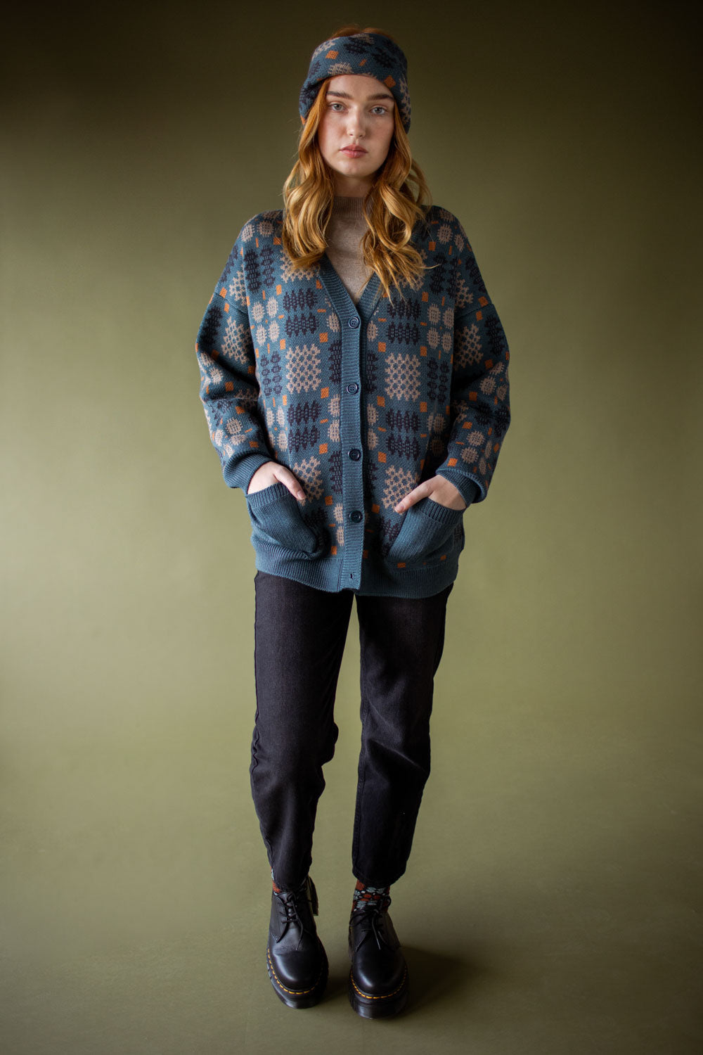 Carthen Cardigan - Teal