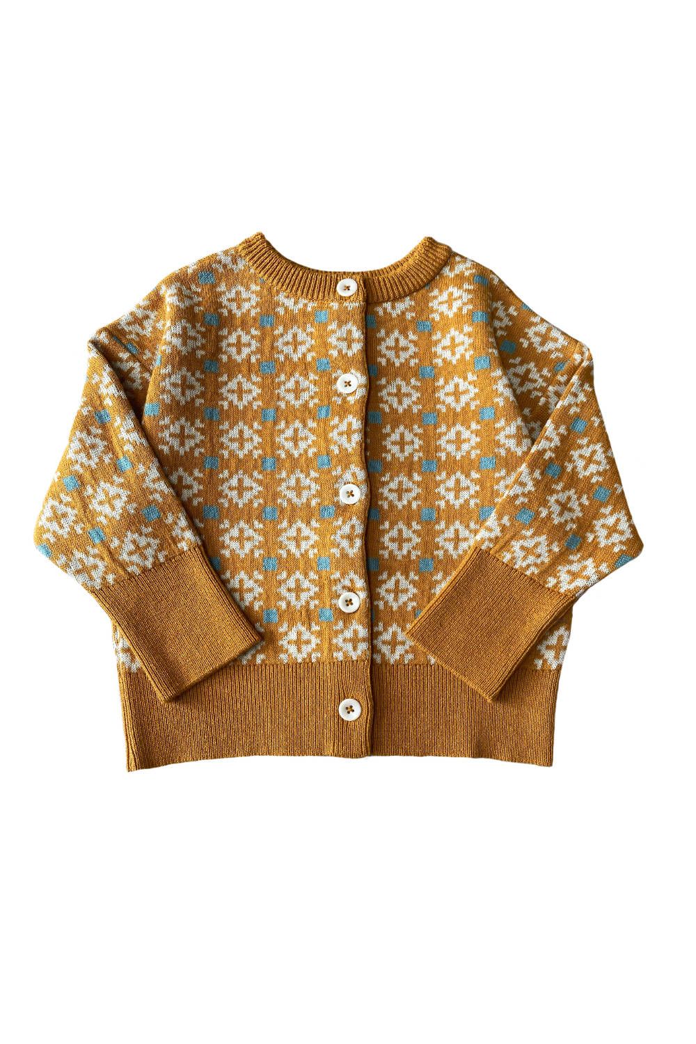 Ffion Cardigan Marigold - Child
