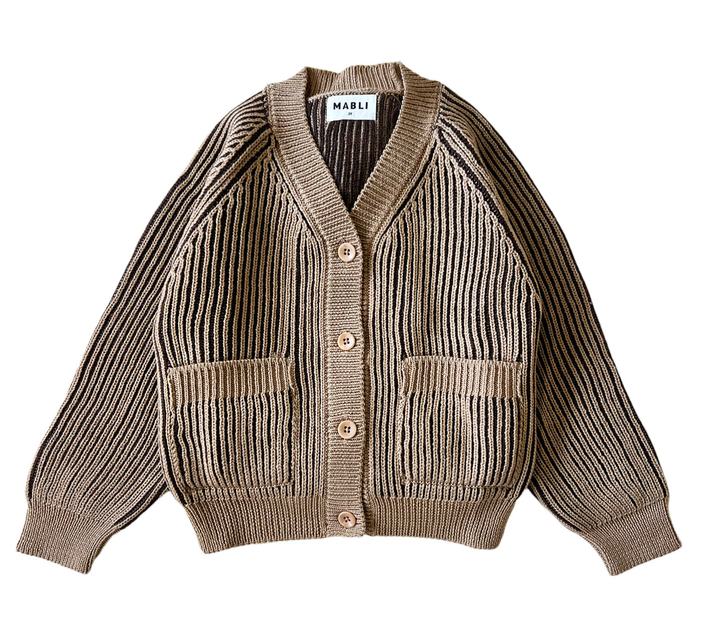 Mamaowl Anniversary - Tirion Cardigan Hazelnut: Child