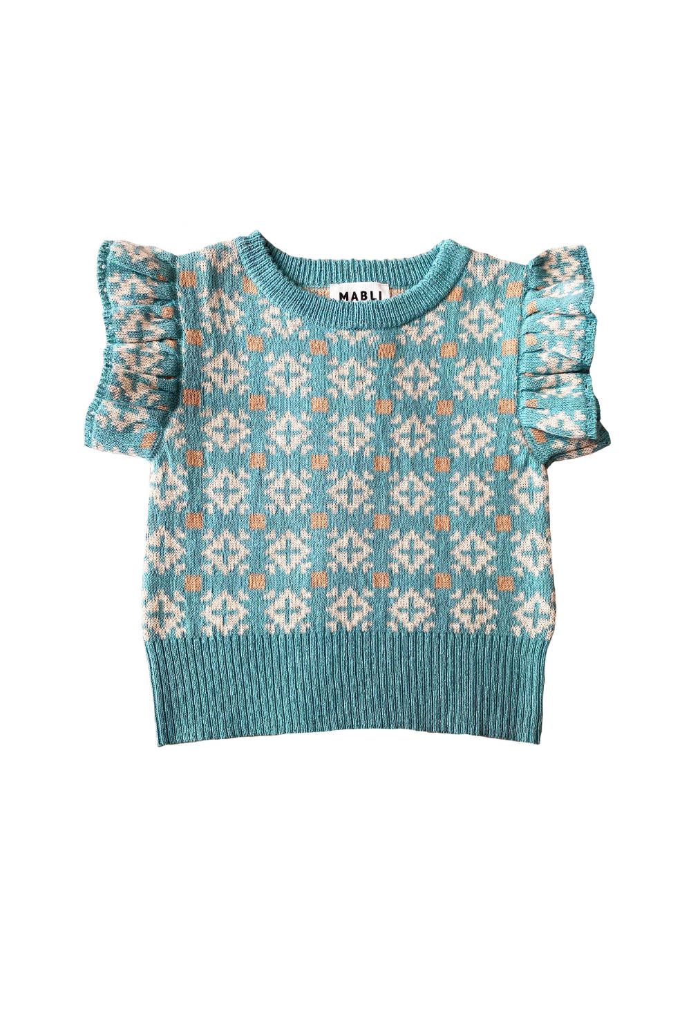 Ffion Singlet Verdigris - Baby